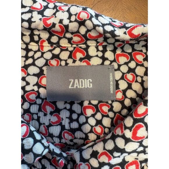 Zadig & Voltaire Raspail Print Dress Size Medium - Picture 4 of 7